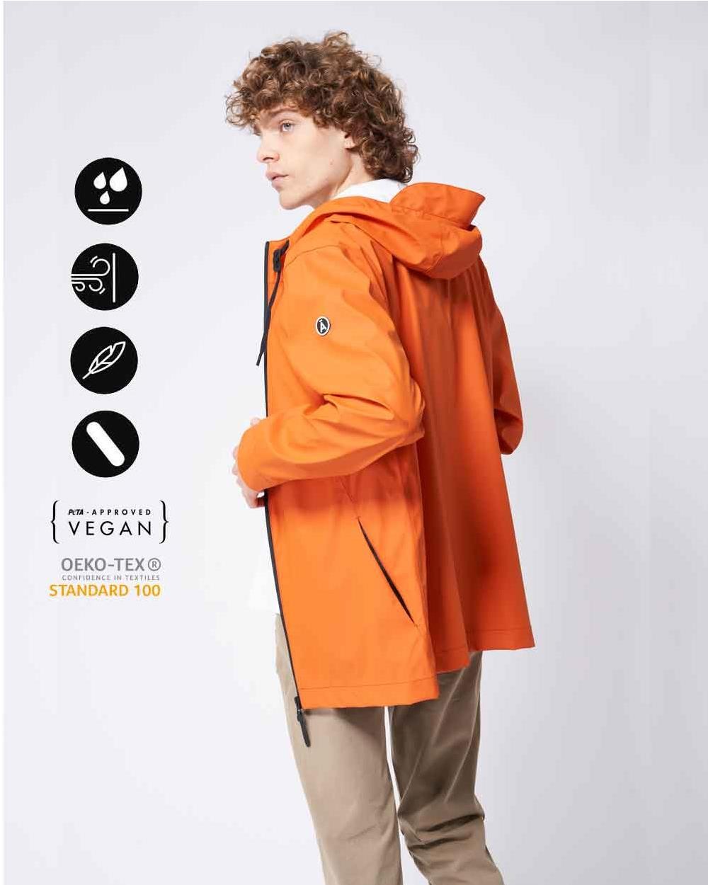 Impermeable Cel hombre con capucha...