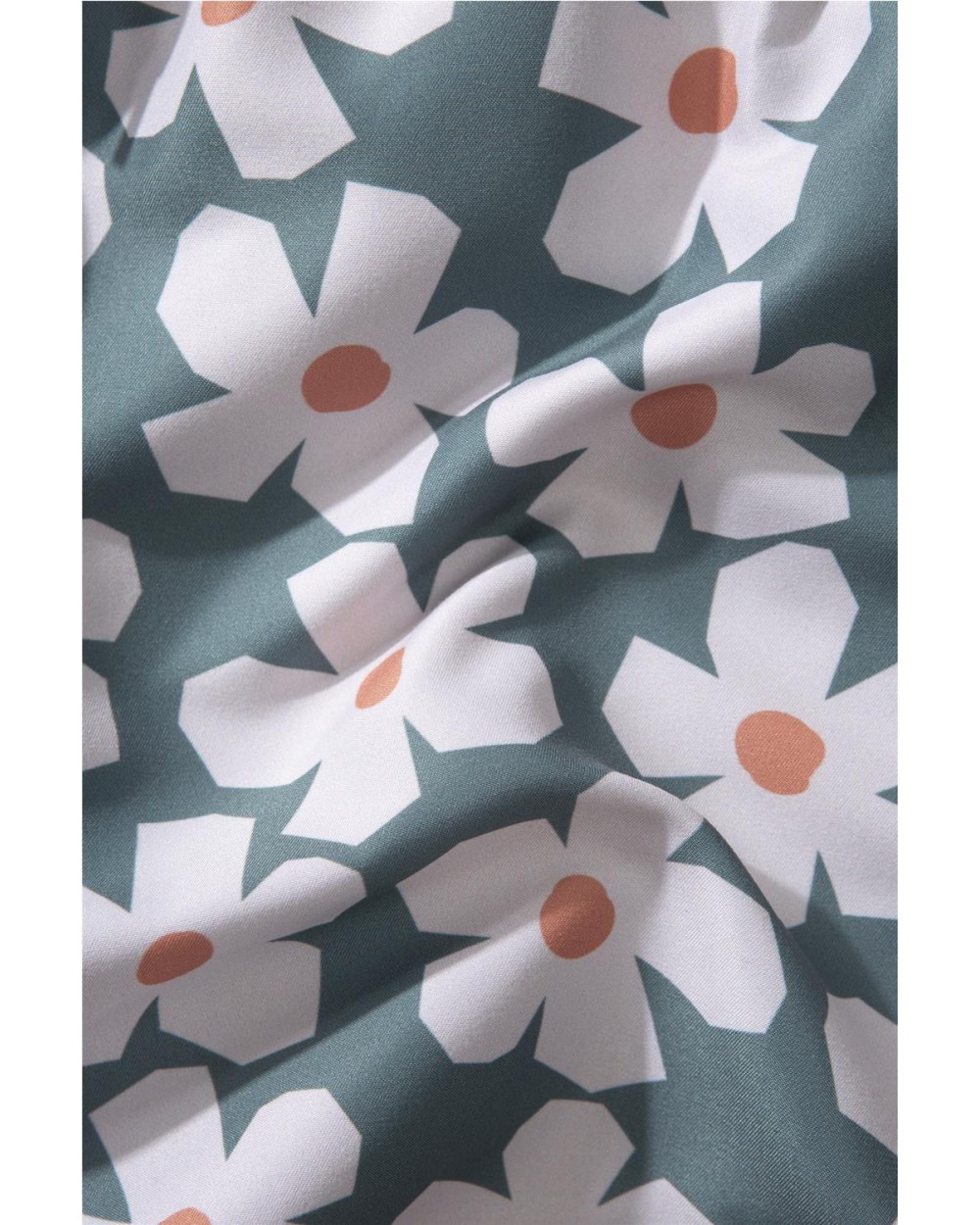 Traje de baño walsh pocket floral KHAKI