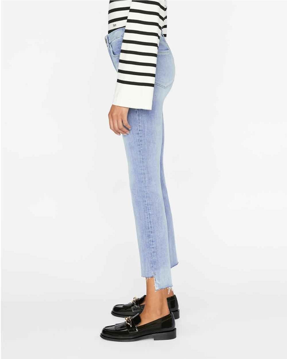 Vaquero Frame Le crop mini boot mujer