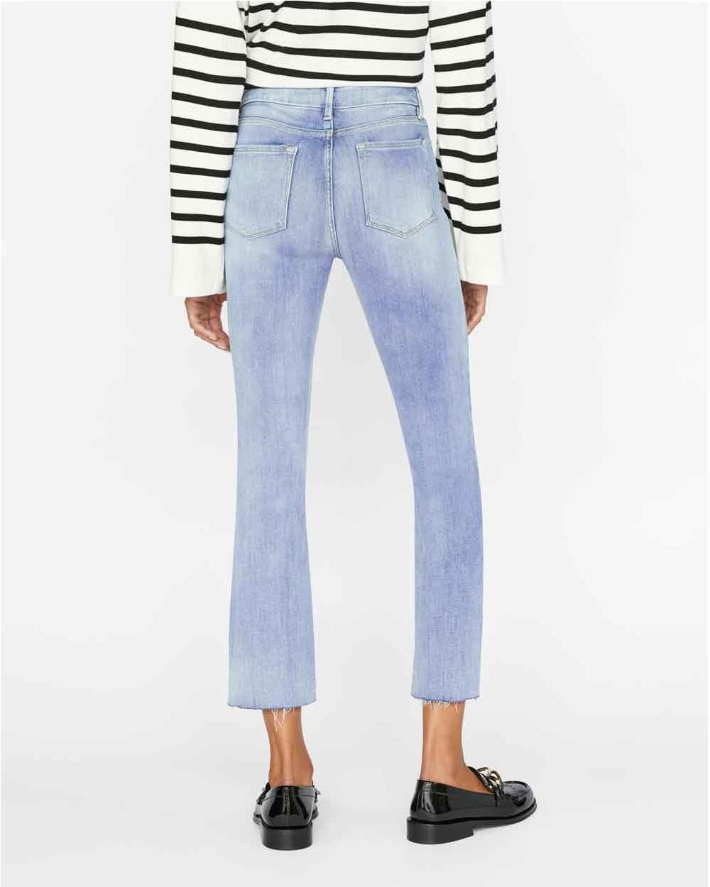 Vaquero Frame Le crop mini boot mujer