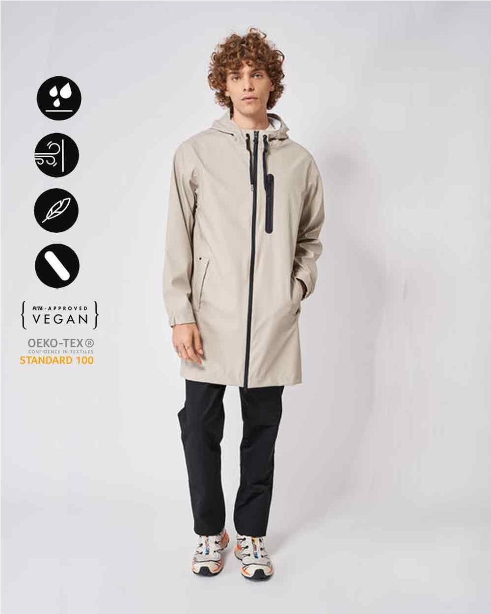 Chaqueta impermeable Totiri hombre STONE