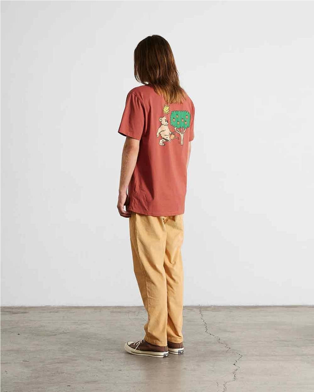 T-shirt Oso Magroño hombre plain