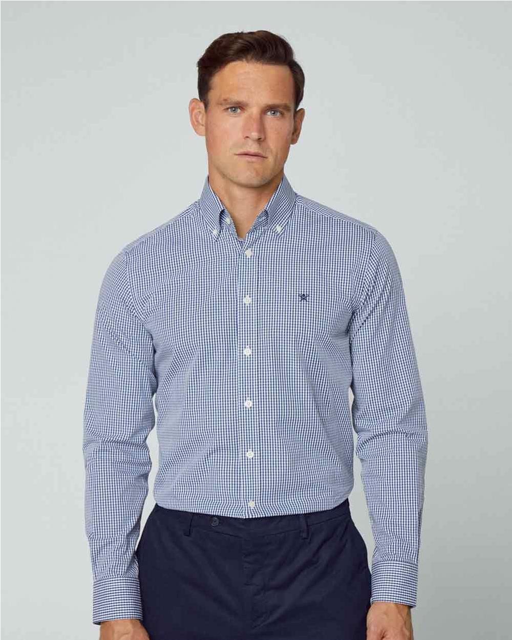 Camisa Essential gingham slim fit...