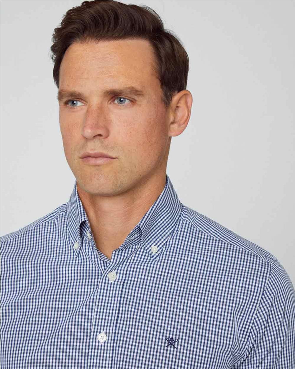 Camisa Essential gingham slim fit...