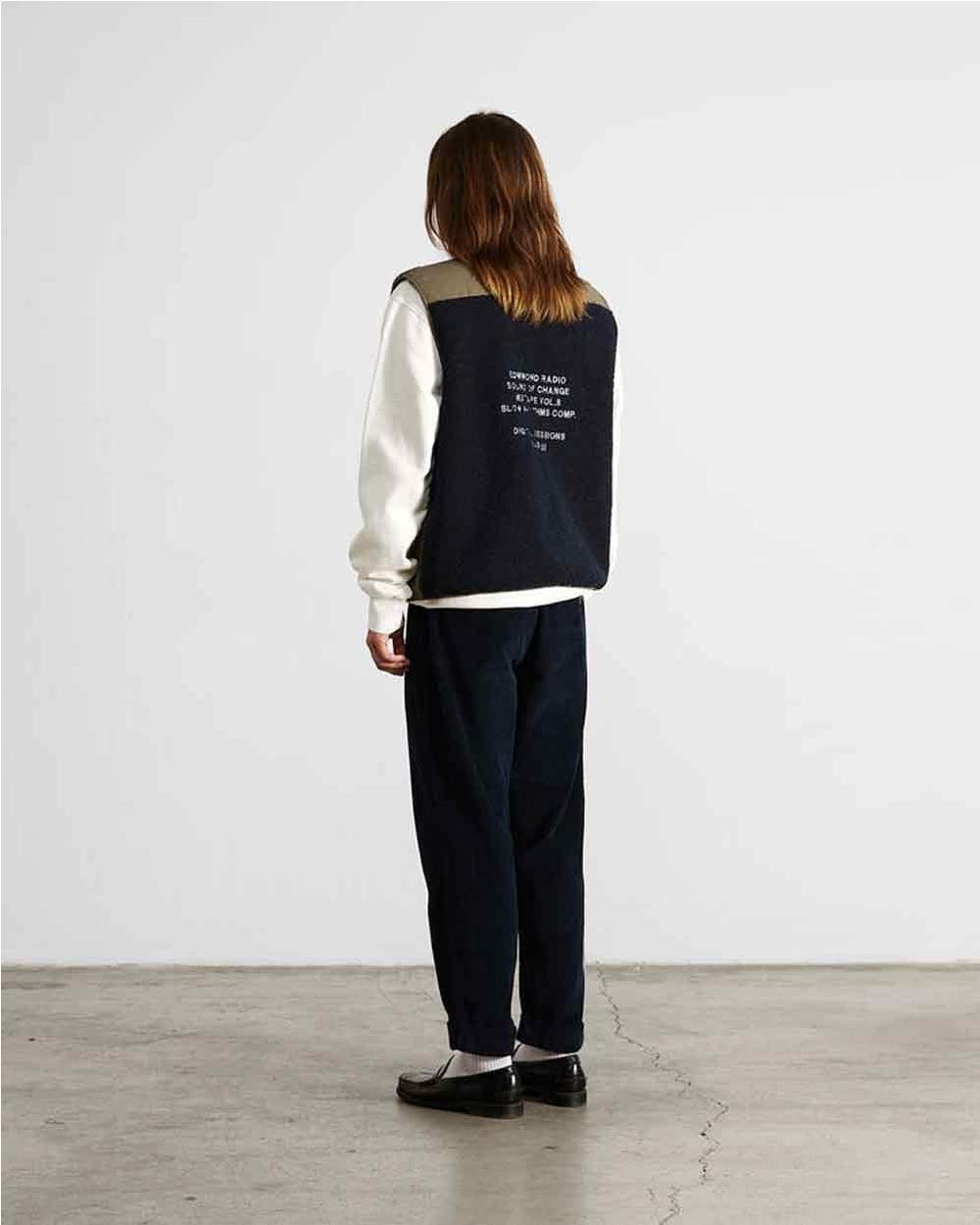 Chaleco shearling hombre