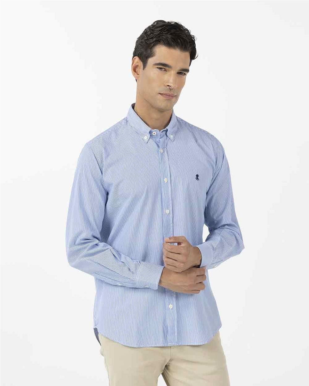 Camisa basic Stripes hombre