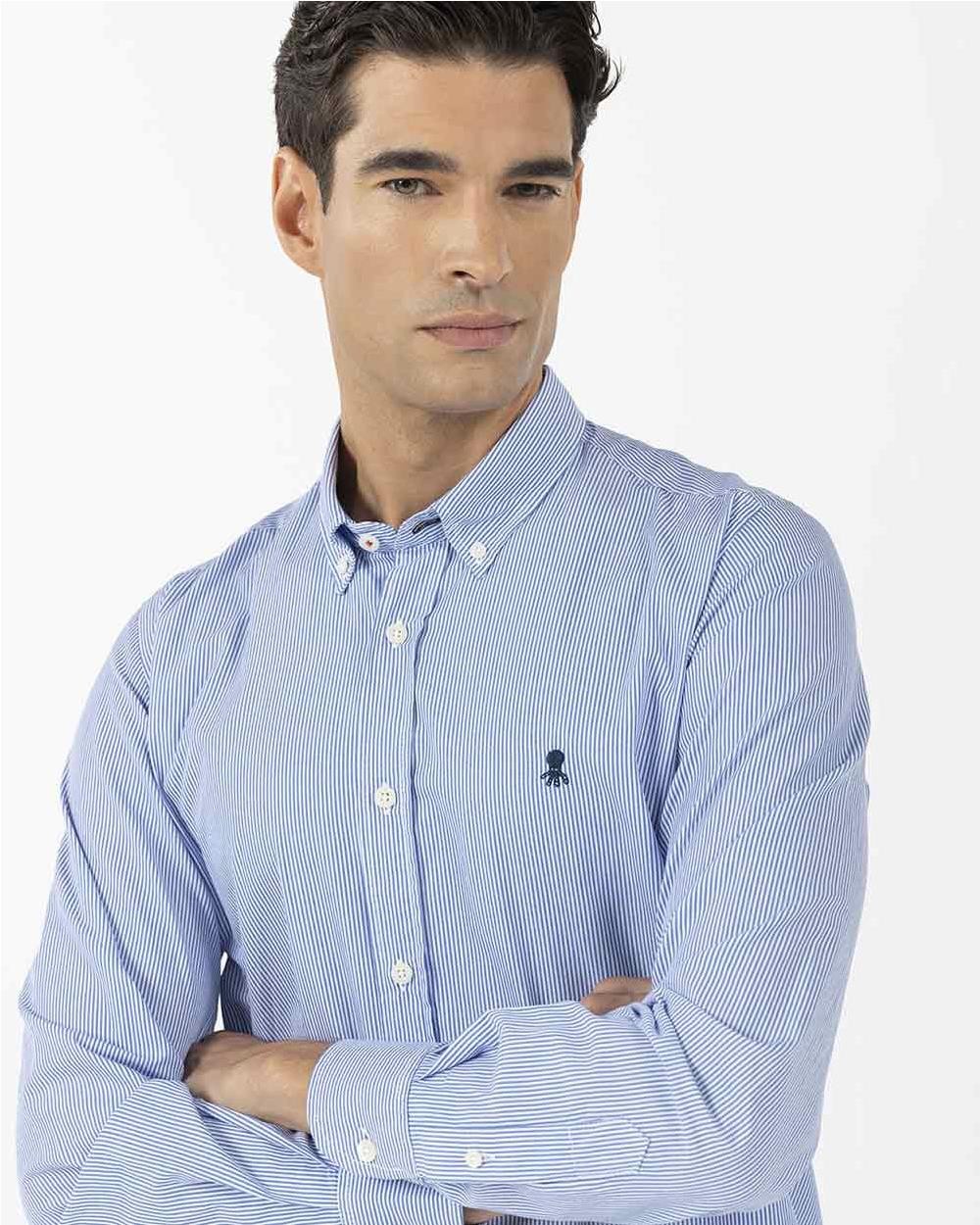 Camisa basic Stripes hombre