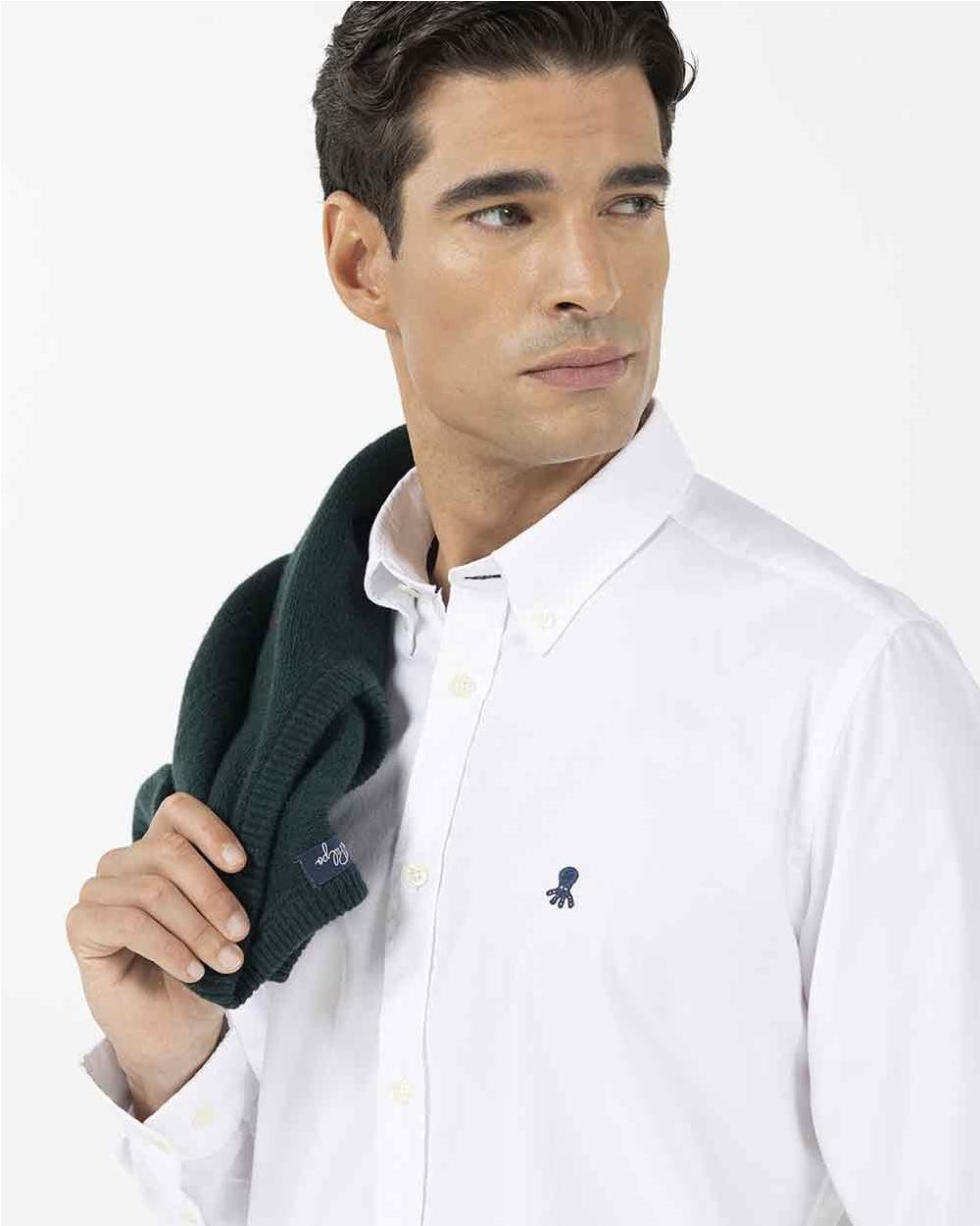 Camisa basic pint hombre blanco Camisa basic pint hombre blanco