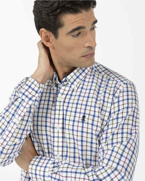 Camisa multi comb check hombre 2