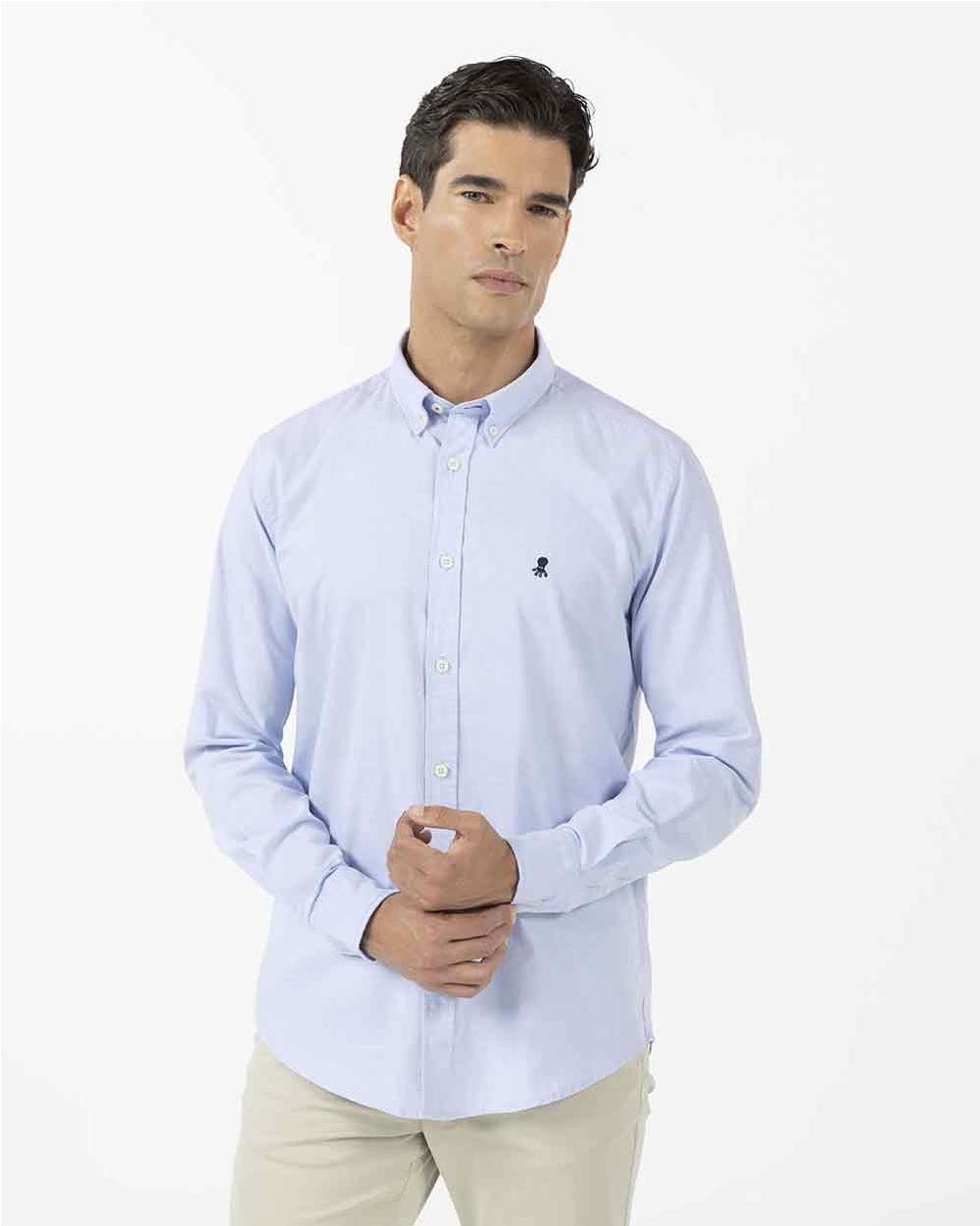 Camisa basic pint hombre azul capri Camisa basic pint hombre azul capri