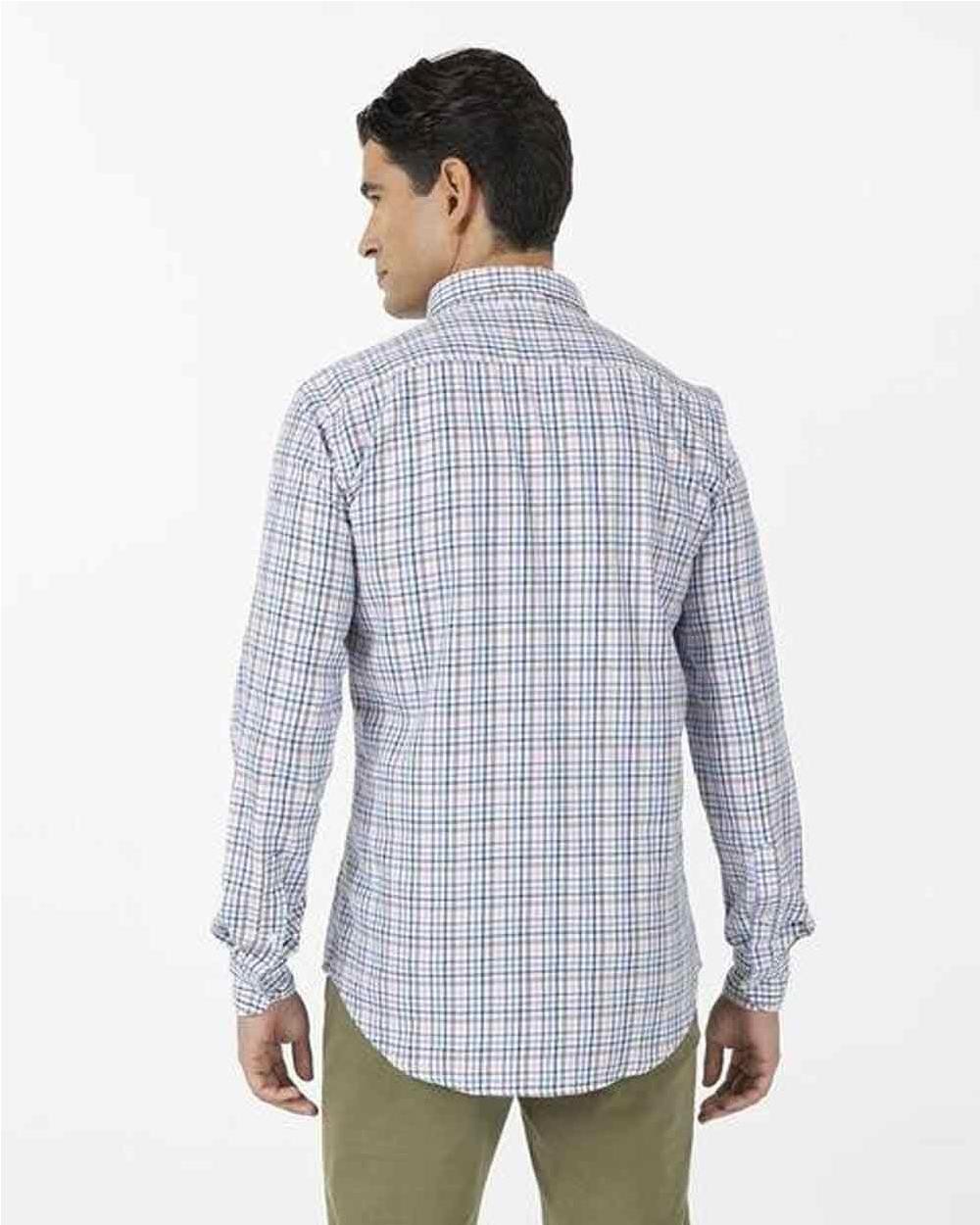 Camisa Bloom hombre print cuadro