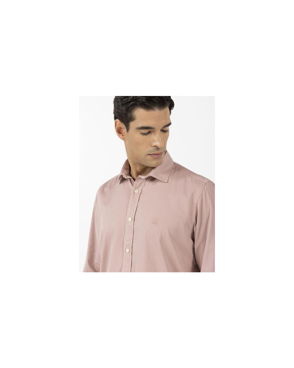 Camisa Masaki hombre rosa delavé ROSA...