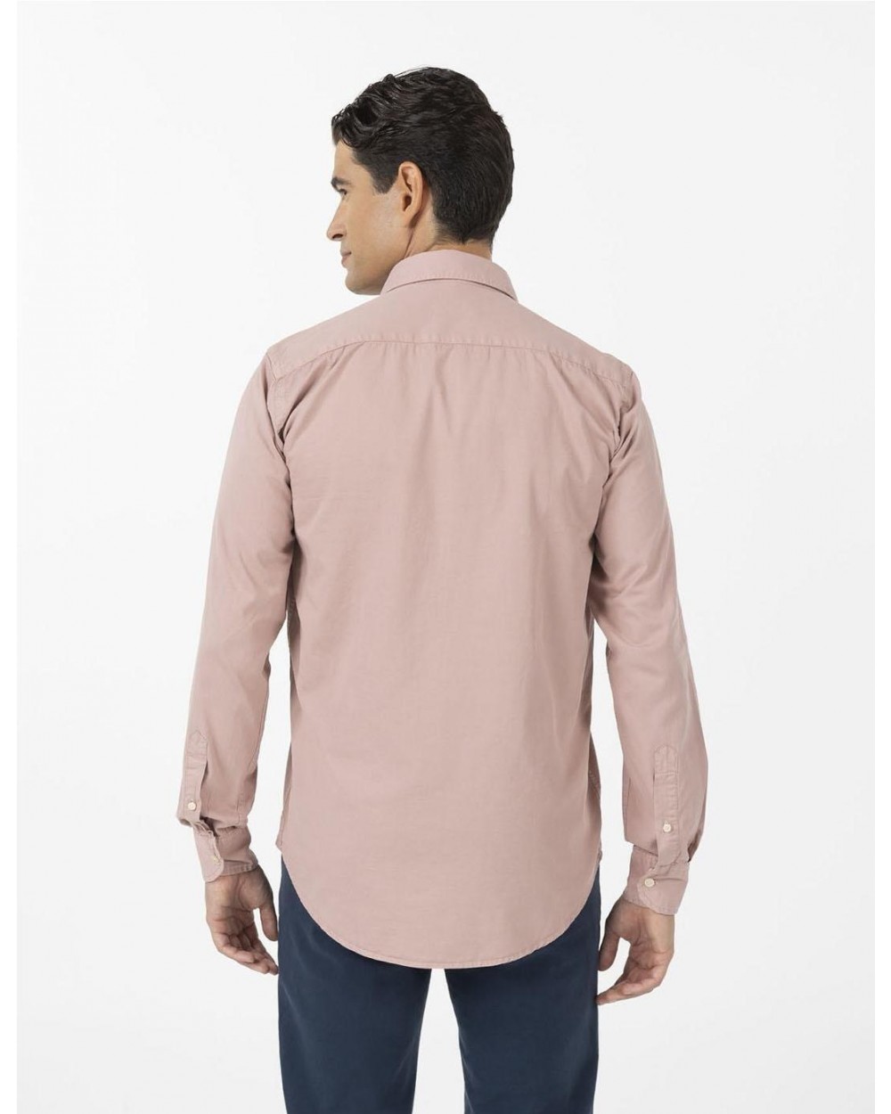 Camisa Masaki hombre rosa delavé ROSA...