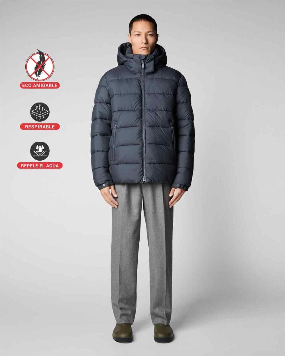 Chaqueta acolchada Boris con capucha...