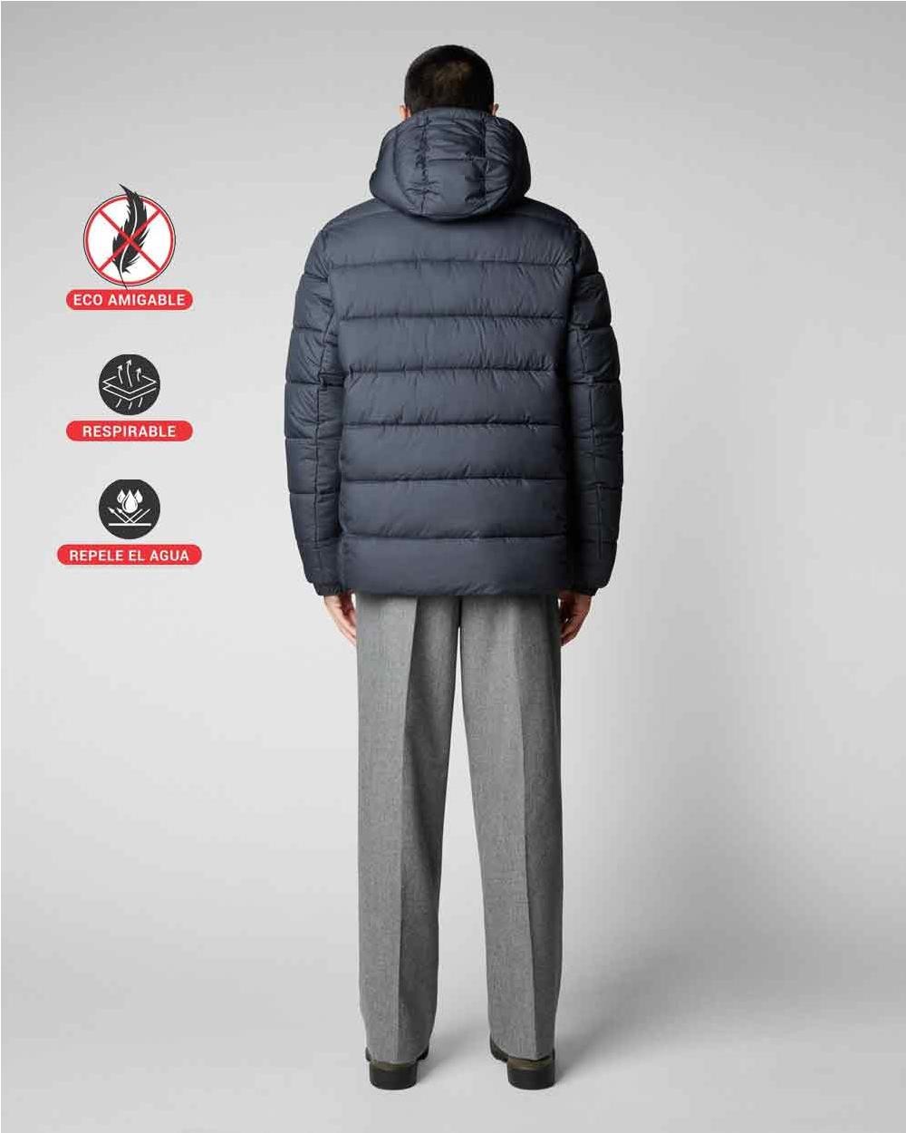 Chaqueta acolchada Boris con capucha...