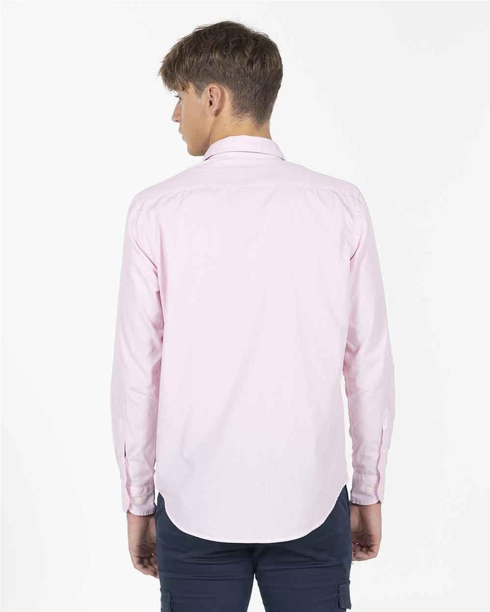 Camisa microraya hombre ROSA PALO Camisa microraya hombre ROSA PALO