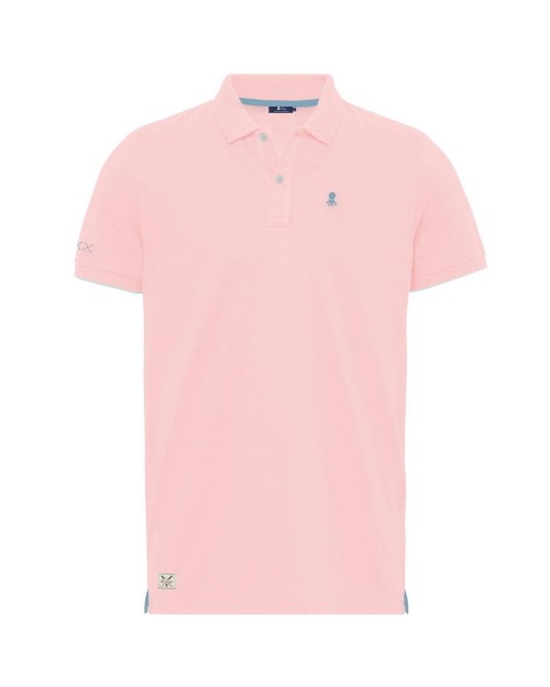 Polo logo piqué manga corta...