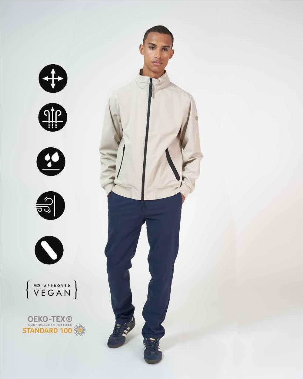 Bomber impermeable hombre
 PEYOTE