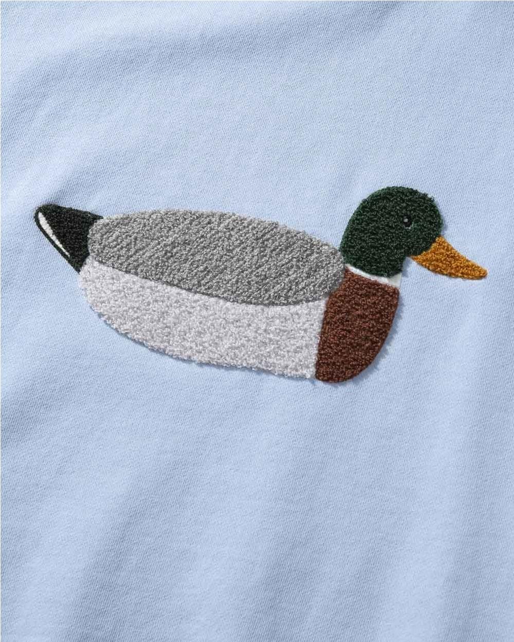 Sudadera Duck Hunt hombre AZUL CLARO