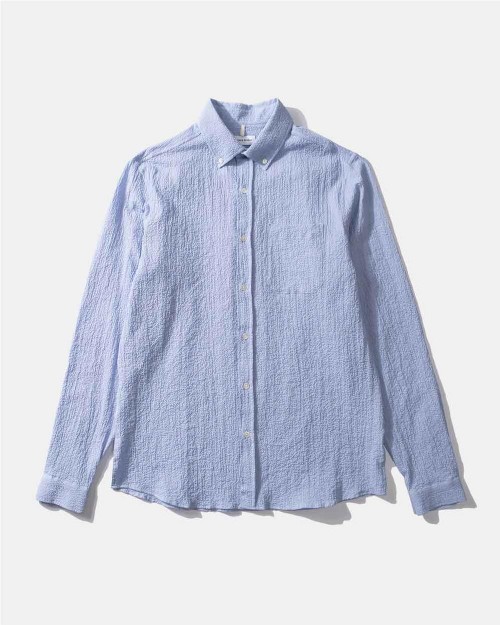 Camisa Seersucker hombre...