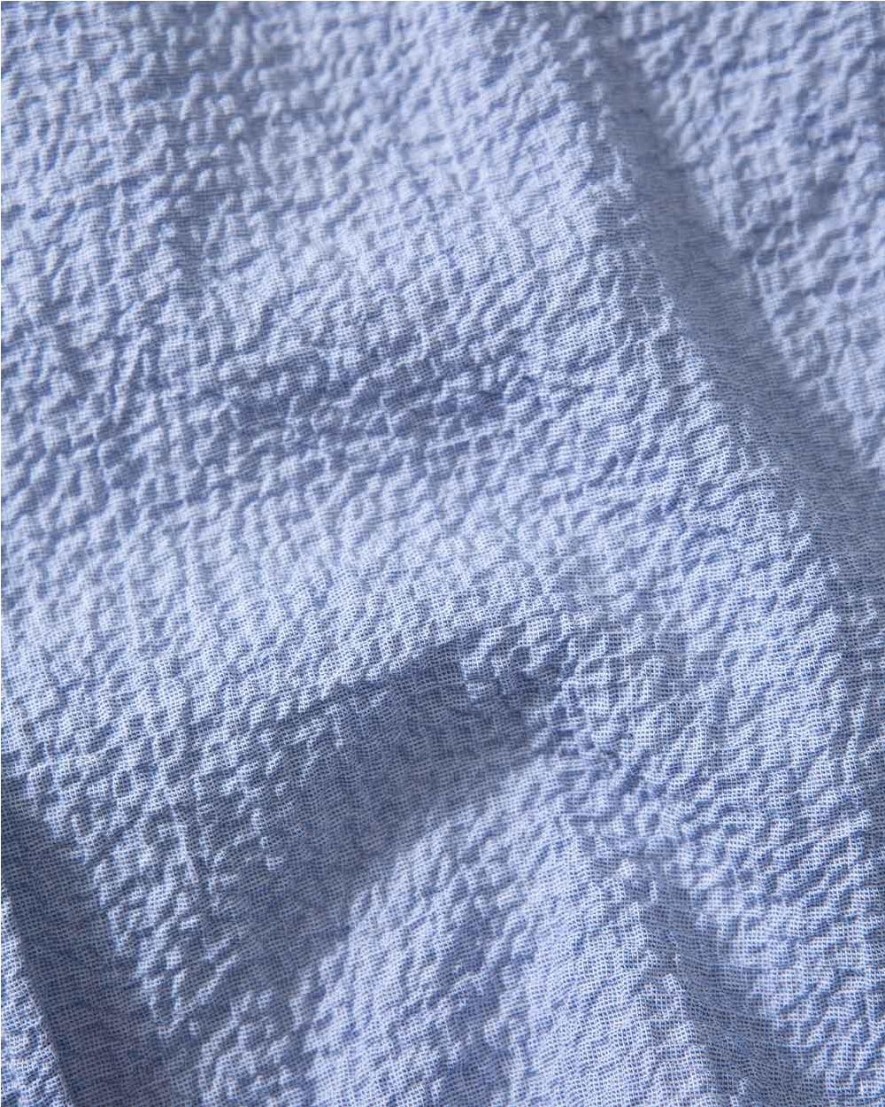 Camisa Seersucker hombre AZUL CLARO