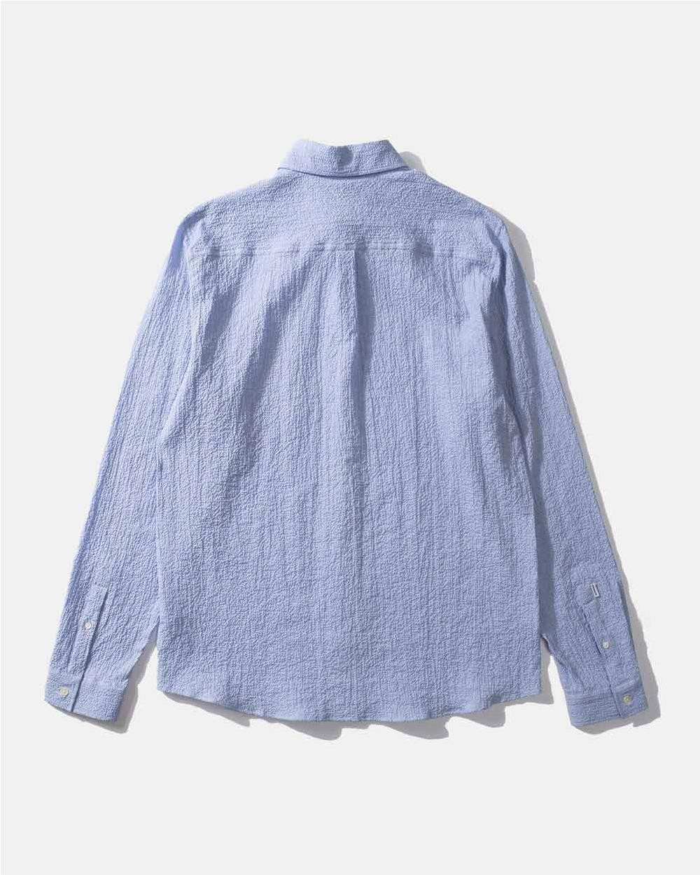 Camisa Seersucker hombre AZUL CLARO