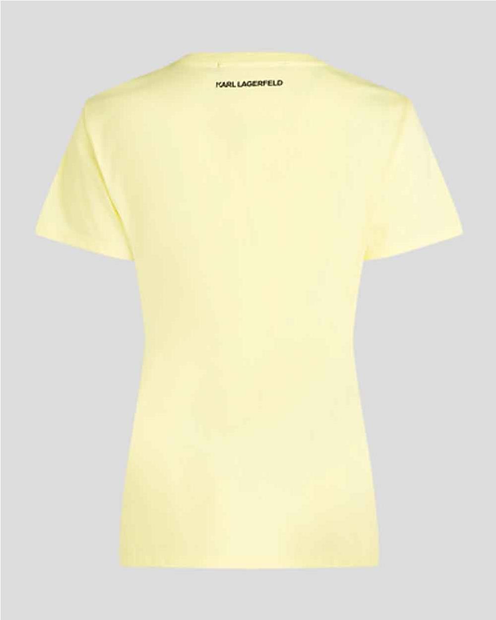 T-shirt Karl Ikonik mujer AMARILLO T-shirt Karl Ikonik mujer AMARILLO