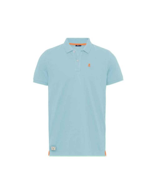 Polo basic logo hombre AZUL...