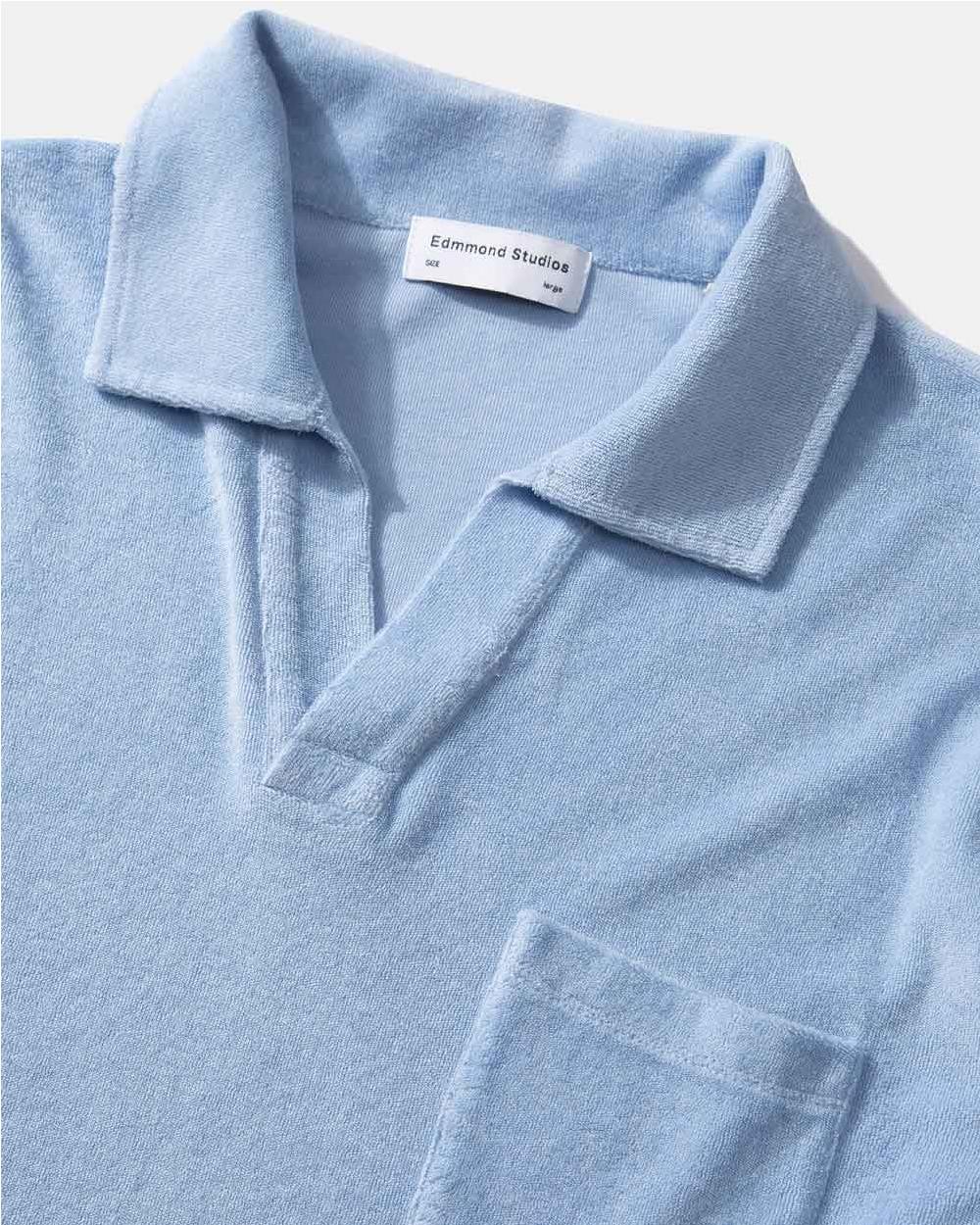 Polo Cloud Terry hombre AZUL CLARO