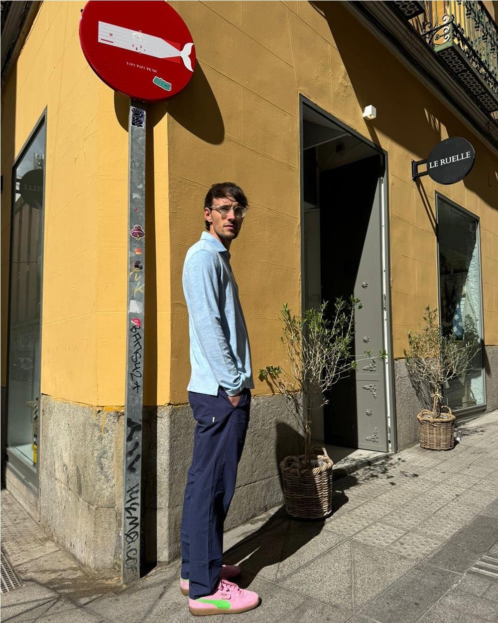 Polo Cloud Terry hombre AZUL CLARO