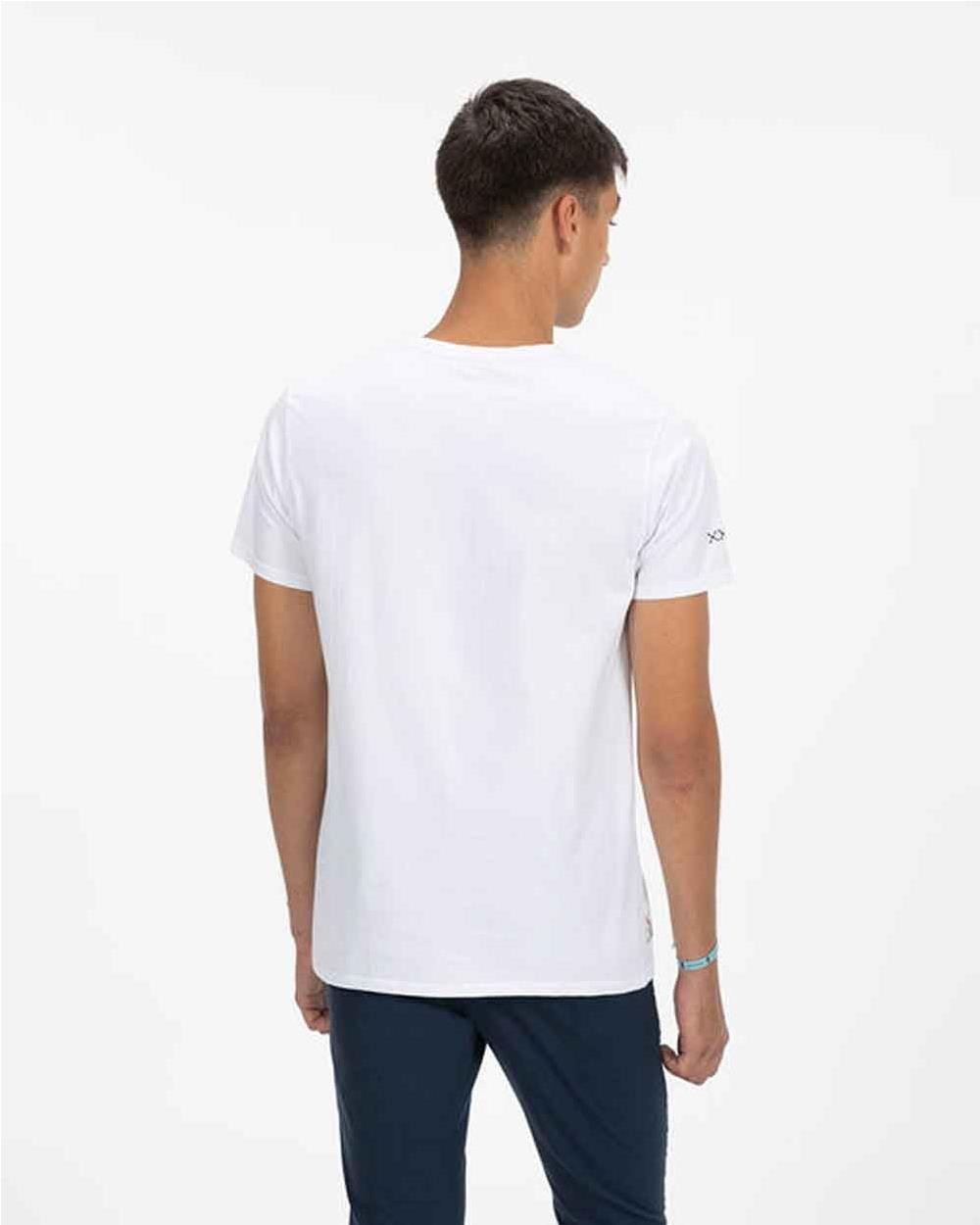 Camiseta Snowboard hombre BLANCO