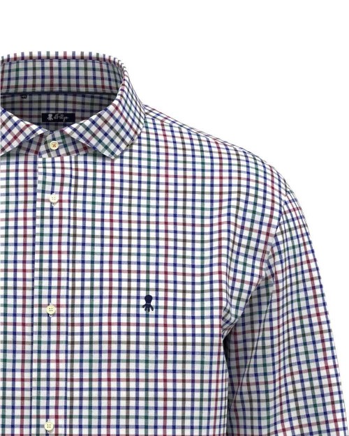 Camisa cuadro vichy oxford...