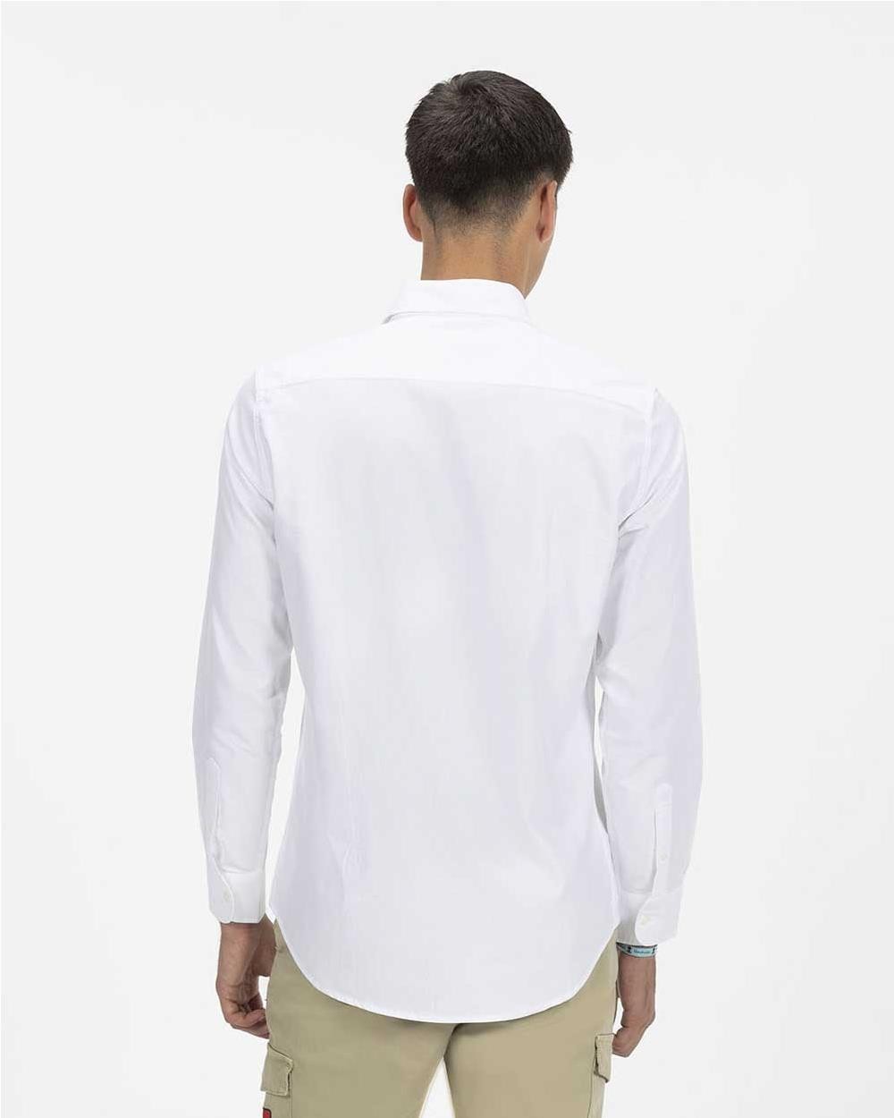 Camisa básica Oxford hombre BLANCO Camisa básica Oxford hombre BLANCO