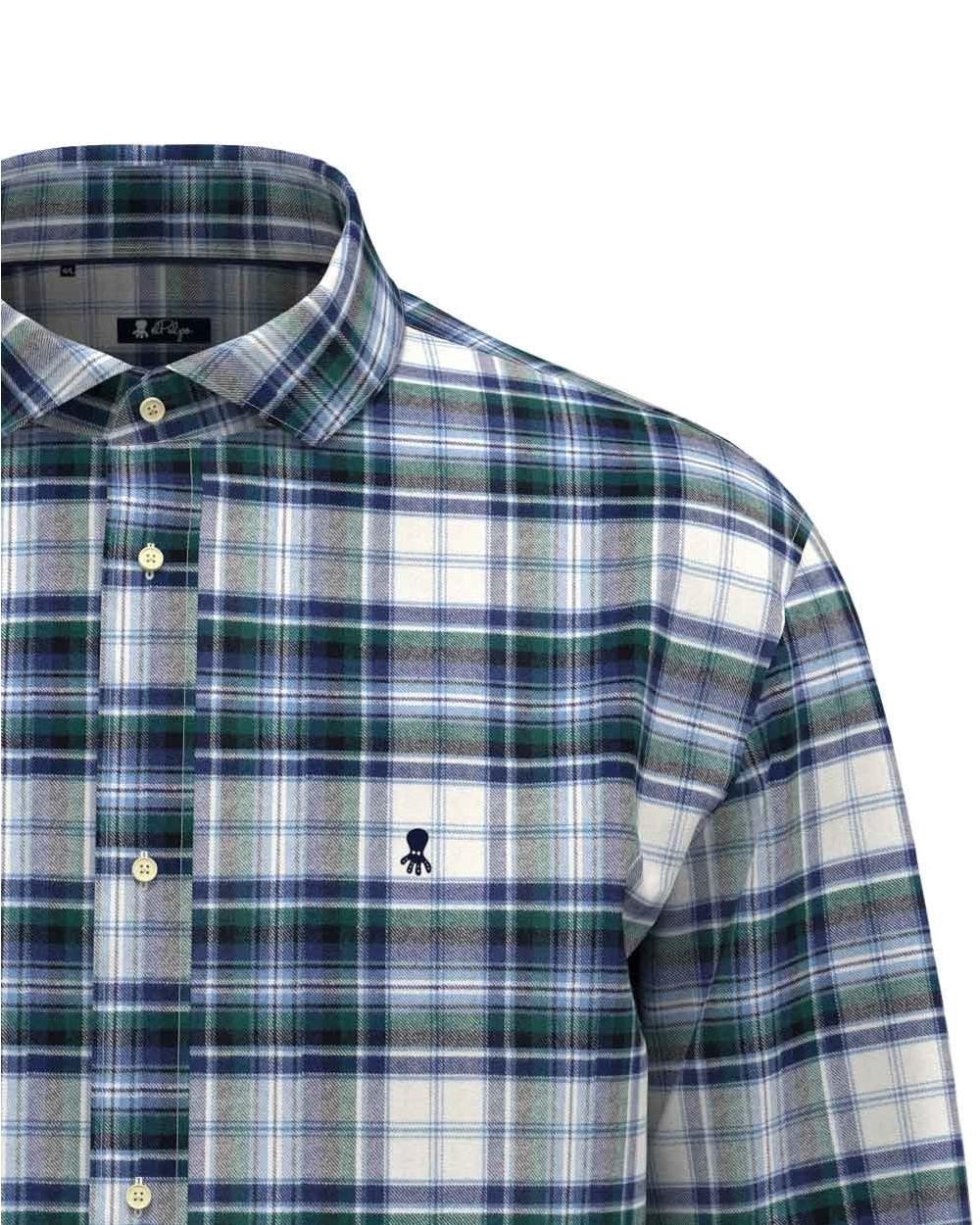 Camisa cuadros Danubio viyuela hombre... Camisa cuadros Danubio viyuela hombre...