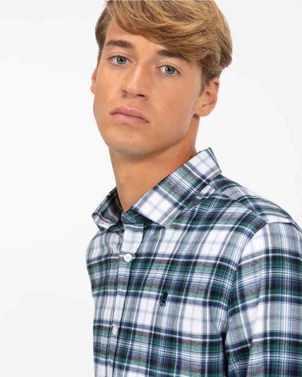 Camisa cuadros Danubio viyuela hombre... Camisa cuadros Danubio viyuela hombre...