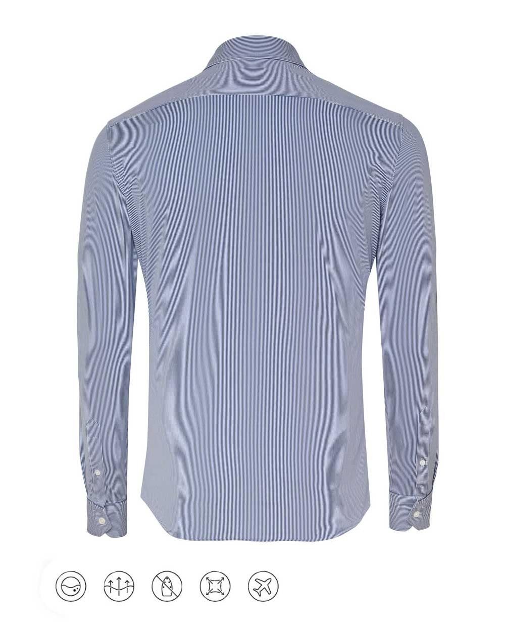Camisa Rossini fit hombre rayas BLANCO Camisa Rossini fit hombre rayas BLANCO