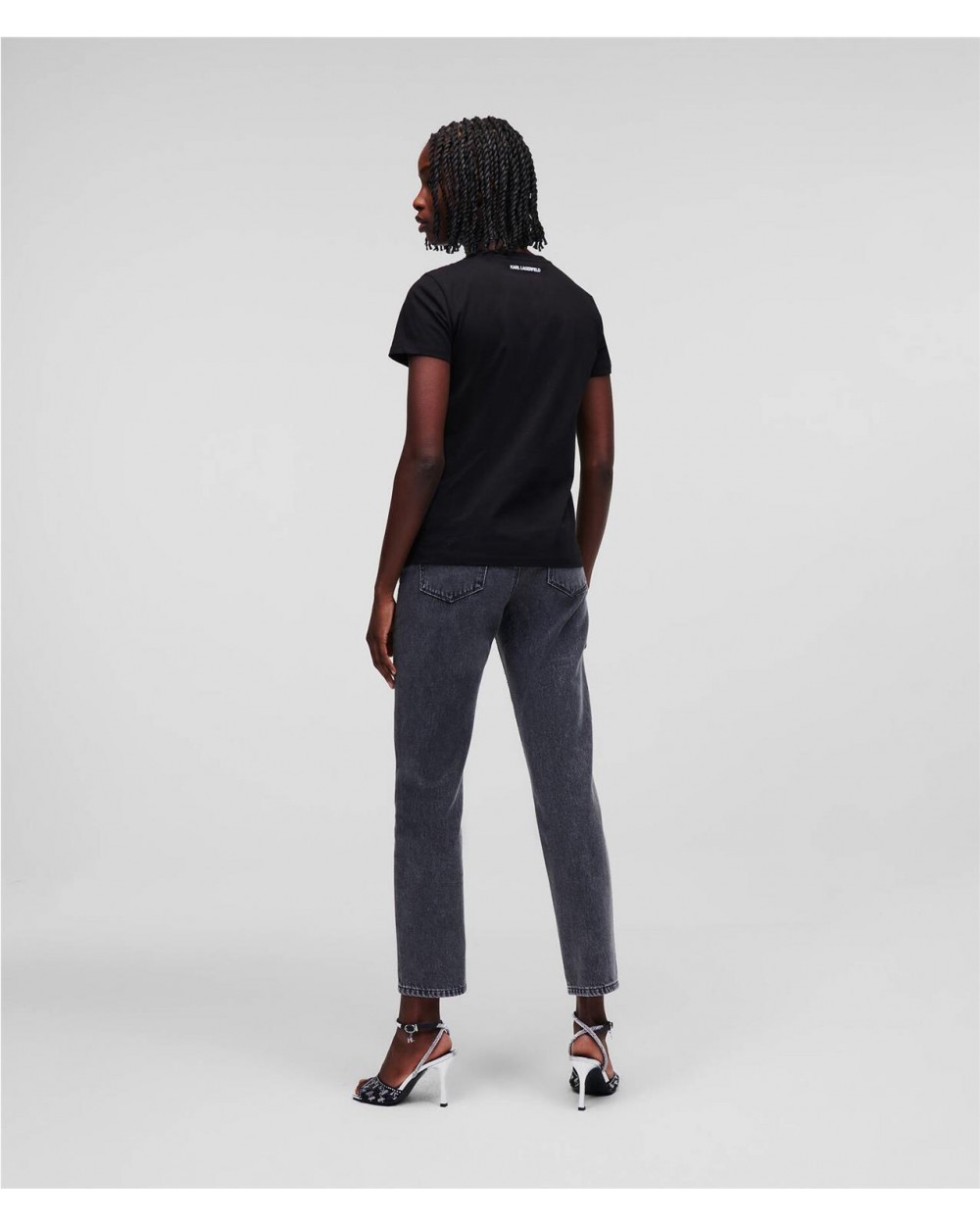 T-shirt Karl y Choupette mujer NEGRO T-shirt Karl y Choupette mujer NEGRO