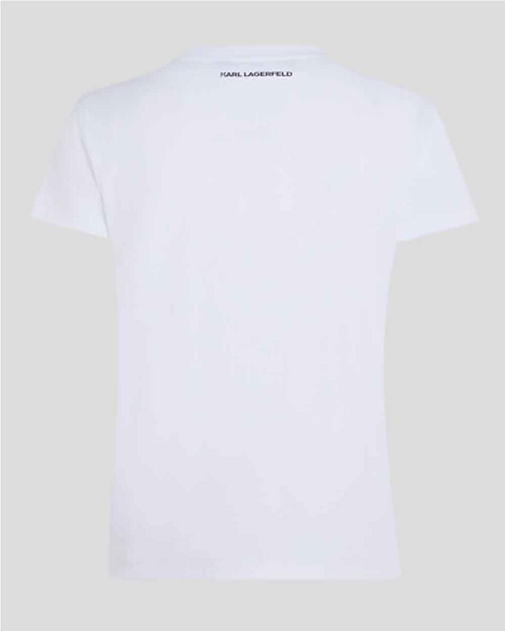 T-shirt Boucle Choupette mujer WHITE