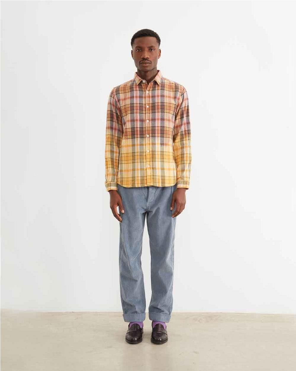 Camisa franela Bleached ROSA FLOW