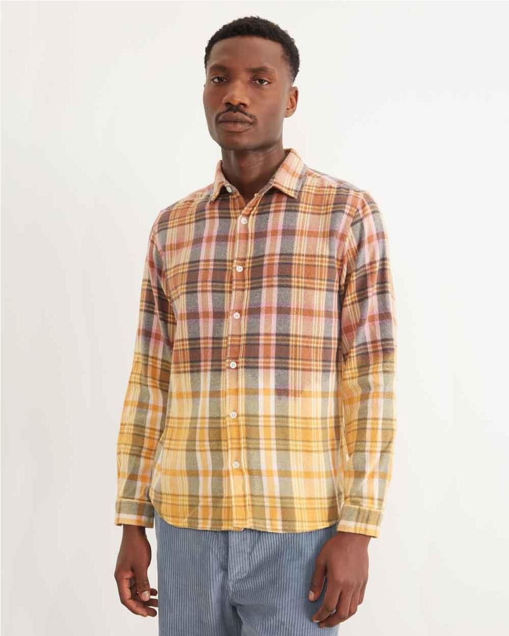 Camisa franela Bleached ROSA FLOW