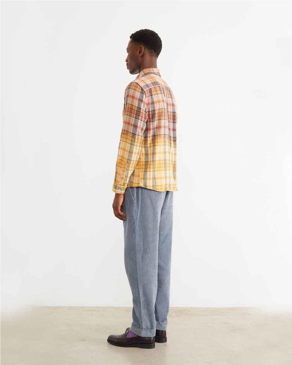 Camisa franela Bleached ROSA FLOW