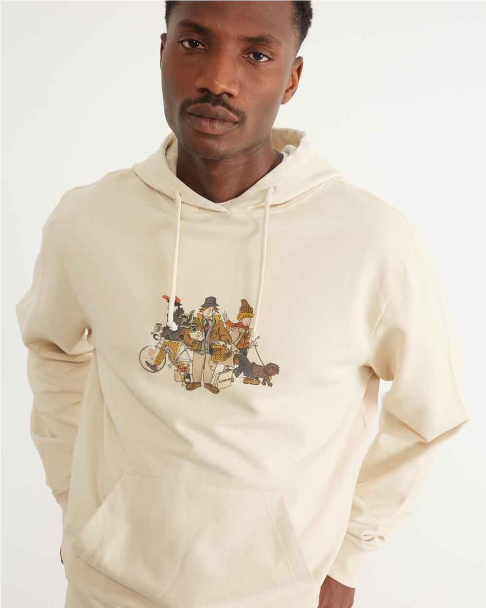 Sudadera Everydays con capucha BEIGE