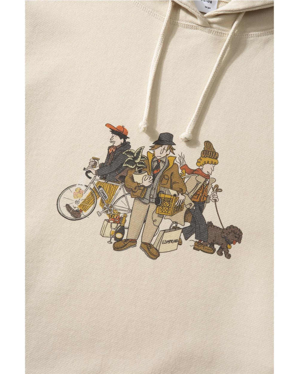 Sudadera Everydays con capucha BEIGE