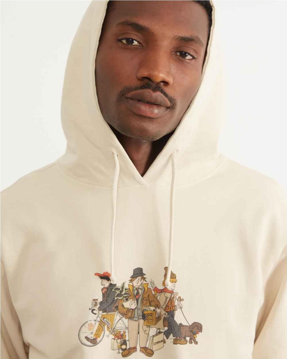 Sudadera Everydays con capucha BEIGE